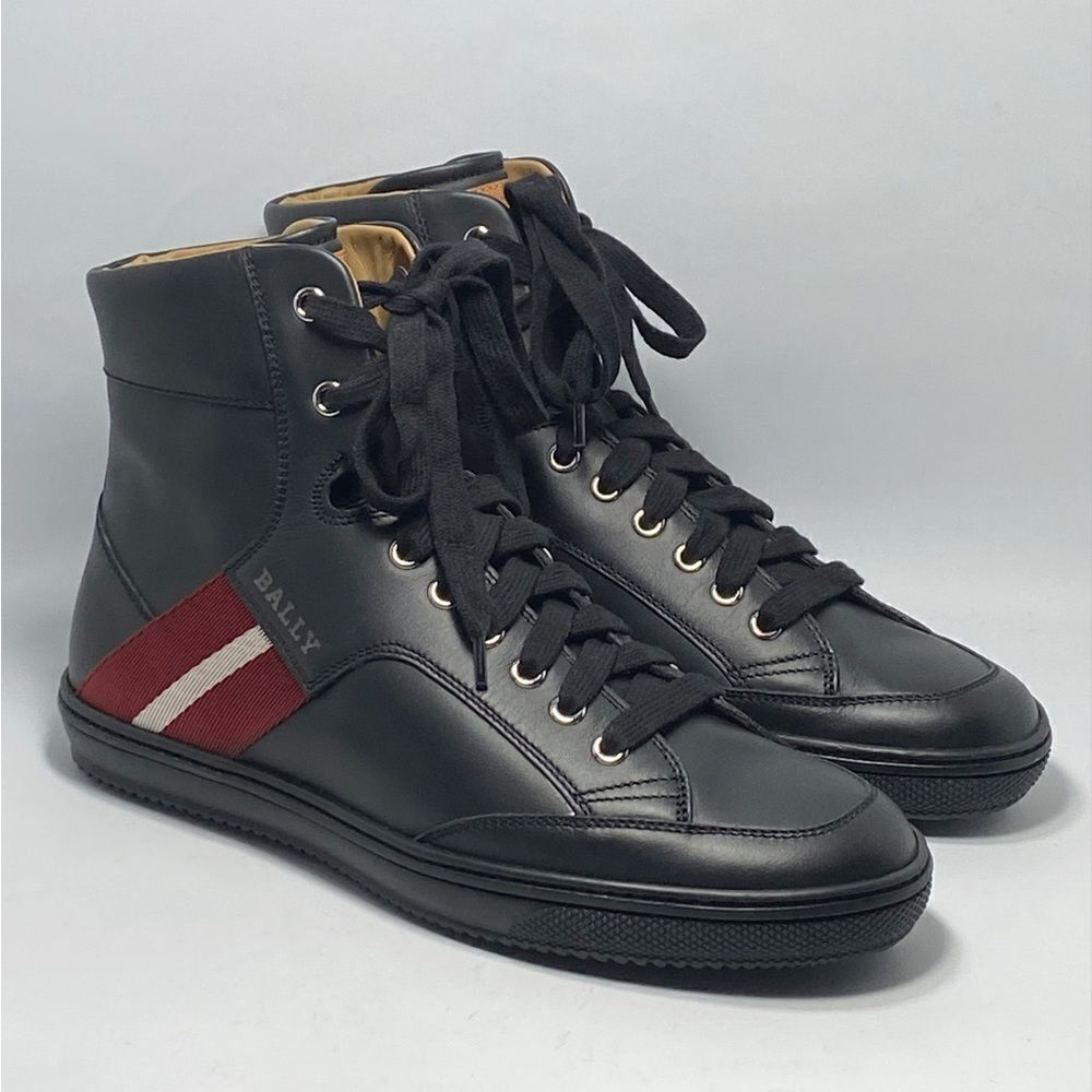Bally Leather High-Top Sneakers Size7